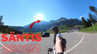 Säntis 2502m | Normalweg von der Schwägalp | Alpstein