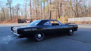 600HP 493ci Mopar 1968 Plymouth Road Runner Custom - Idle and Running