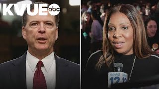 Judge dismisses cases against James Comey and Letitia James