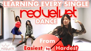 I Learned Every Red Velvet Dance - from Easiest to Hardest (KPOP KOUNTDOWN #5)