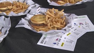 Plant-based burgers in time for Lent