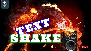 TEXT SHAKE Effect In FILMORA 9 Tutorial 2020 | Filmora 9 Intro Tutorial