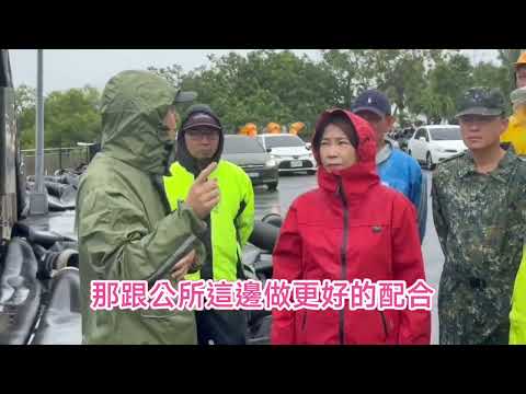 屏東連日豪雨釀災周春米率隊實地勘災