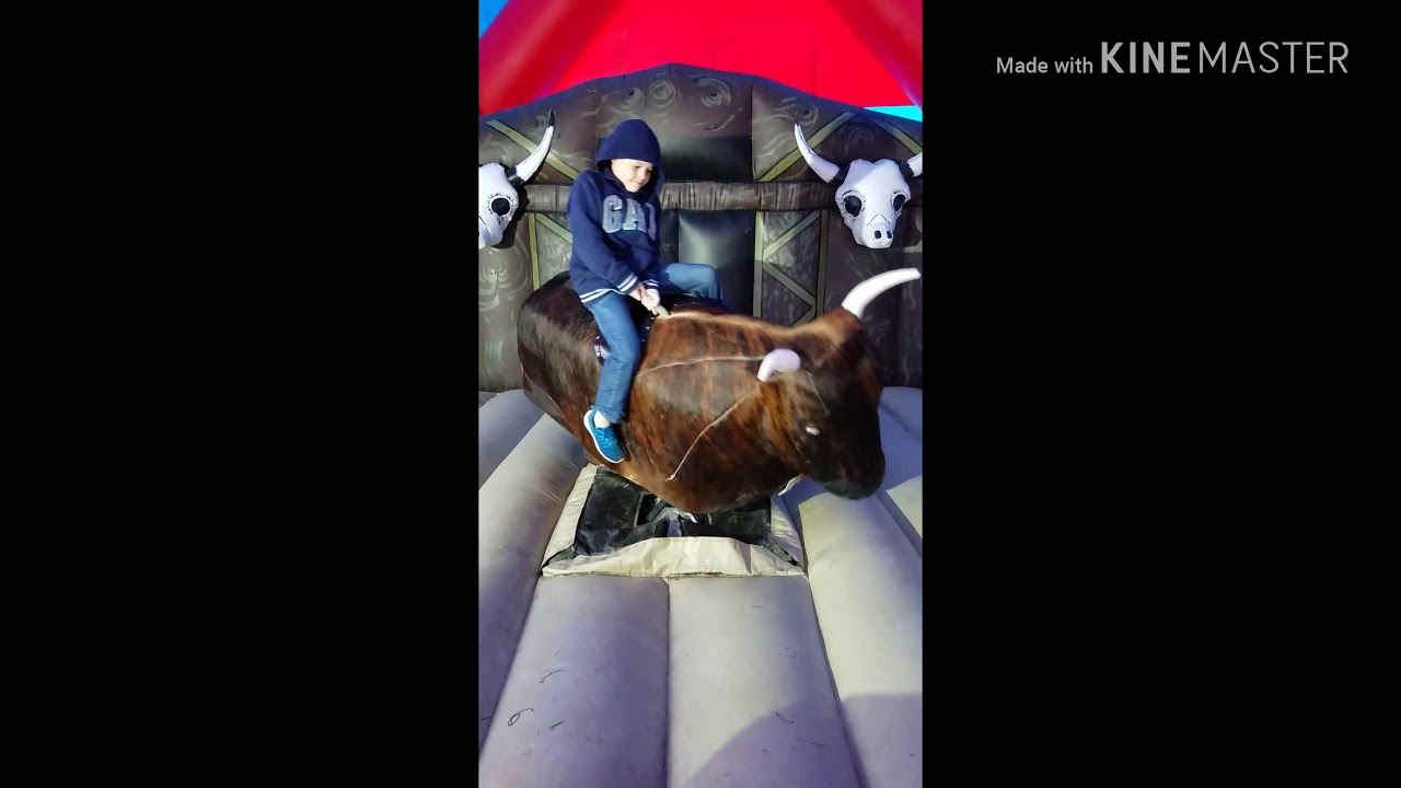 Gabriel the best kid bull rider - YouTube