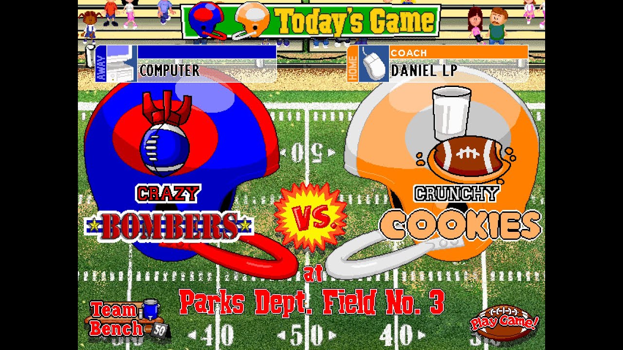 Backyard Football '99 (Steam): Game 9: Cookies vs. Bombers