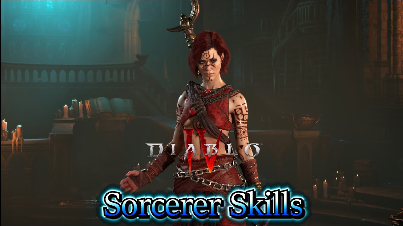 Diablo 4 - Sorcerer Skills Showcase - YouTube