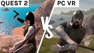 video Træ Jeg bærer tøj Blade and Sorcery Graphics Comparison - Quest 2 vs PC VR - YouTube