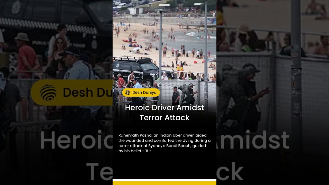 Heroic Driver Amidst Terror Attack | Desh Duniya | Desh Duniya Updates