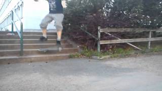 Ollie down staircase fail
