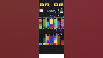 Water sort puzzle level 2653 #solveitwithme #watersortpuzzle #games #solved #puzzlegame #gameshorts