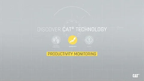Cat® Construction Technology | Productivity Monitoring