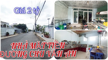 BÁN NHÀ MẶT TIỀN ĐƯỜNG CHU VĂN AN, PHƯỜNG VĨNH LẠC, TP RẠCH GIÁ, KIÊN GIANG