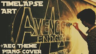 Avengers Endgame Le Art Timelapse Theme Piano Cover By Marvel Fan Lt19Yr Old Boy Art