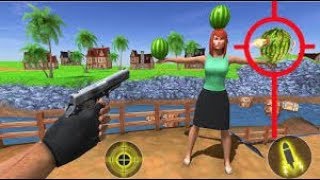Watermelon shooter : free fruit shooting games 2019 screenshot 3