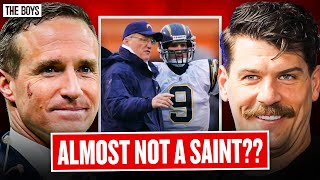 Drew Brees Almost Didn't Play For The New Orleans Saints?? | Bussin' With The Boys