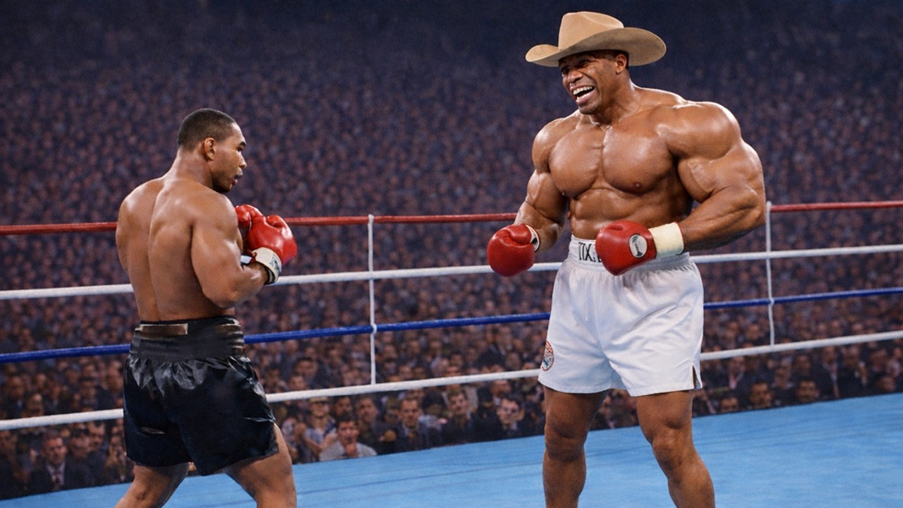 The 6’5” Cowboy Laughed at Tyson… It Backfired Fast