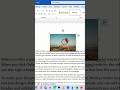 🖼️ Image moving your text? Fix your MS Word layout in 1 click! 🖱️#shorts #msword