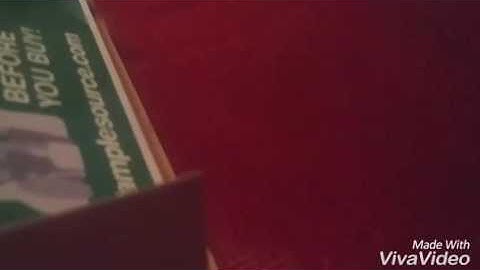 Fall Sample Source unboxing