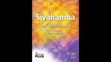 Siyahamba, arr. Victor C. Johnson (2-Part) – Score & Sound