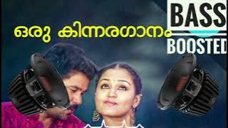 Oru kinnaragaanam || Speed track || BASS BOOSTED 🔉