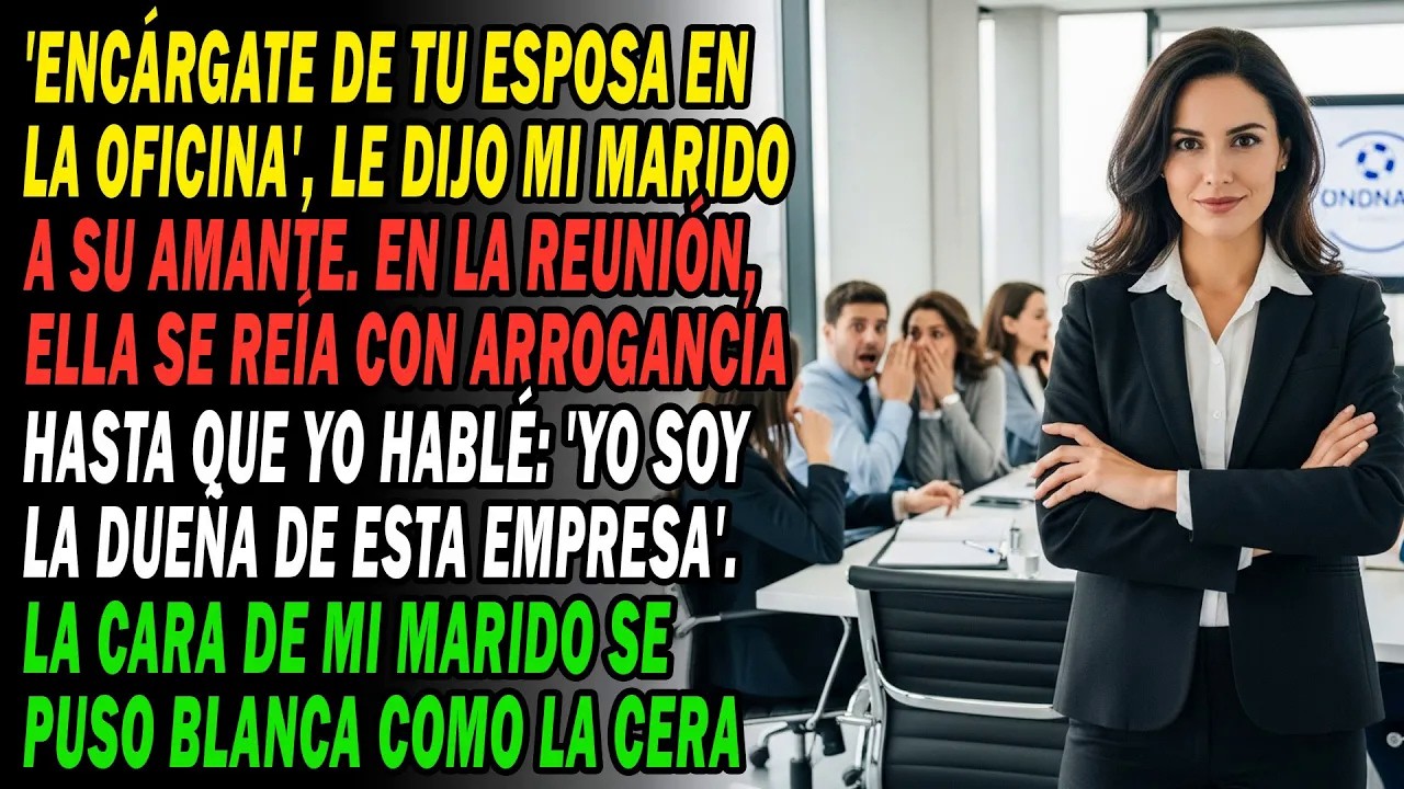 Mi Marido Le Dijo A Su Amante Que Se ＂Encargara＂ De Mí En Su Oficina. Dije Una Frase Y Palidecieron😏