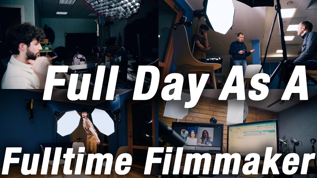 Full Day As A Fulltime Freelance Filmmaker || Vlog No.8