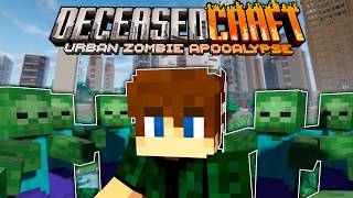SOBREVIVENDO a um APOCALIPSE ZUMBI na CIDADE!! - Minecraf...