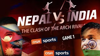 NEPAL VS INDIA || INTERNATIONAL FRIENDLY MATCH 1