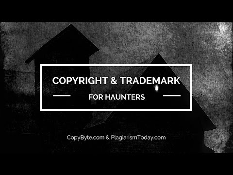 HAuNTcon 2016 - Copyright and Trademark for Haunters