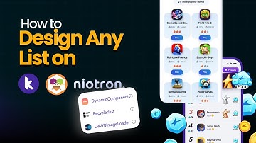 Create Beautiful Lists in Any App Builder (Kodular/Niotron/MIT AI2) | AiaStore