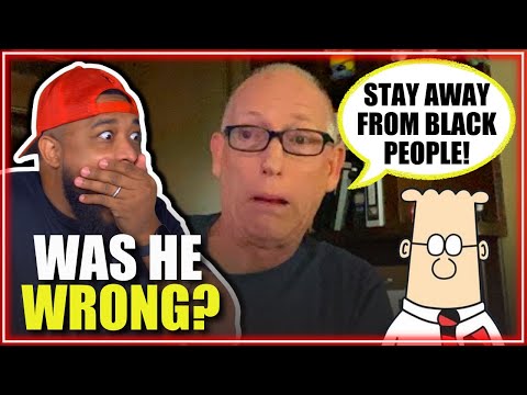 Scott Adams RISKS IT ALL, Tells White People to "STAY AWAY FROM BLACKS"