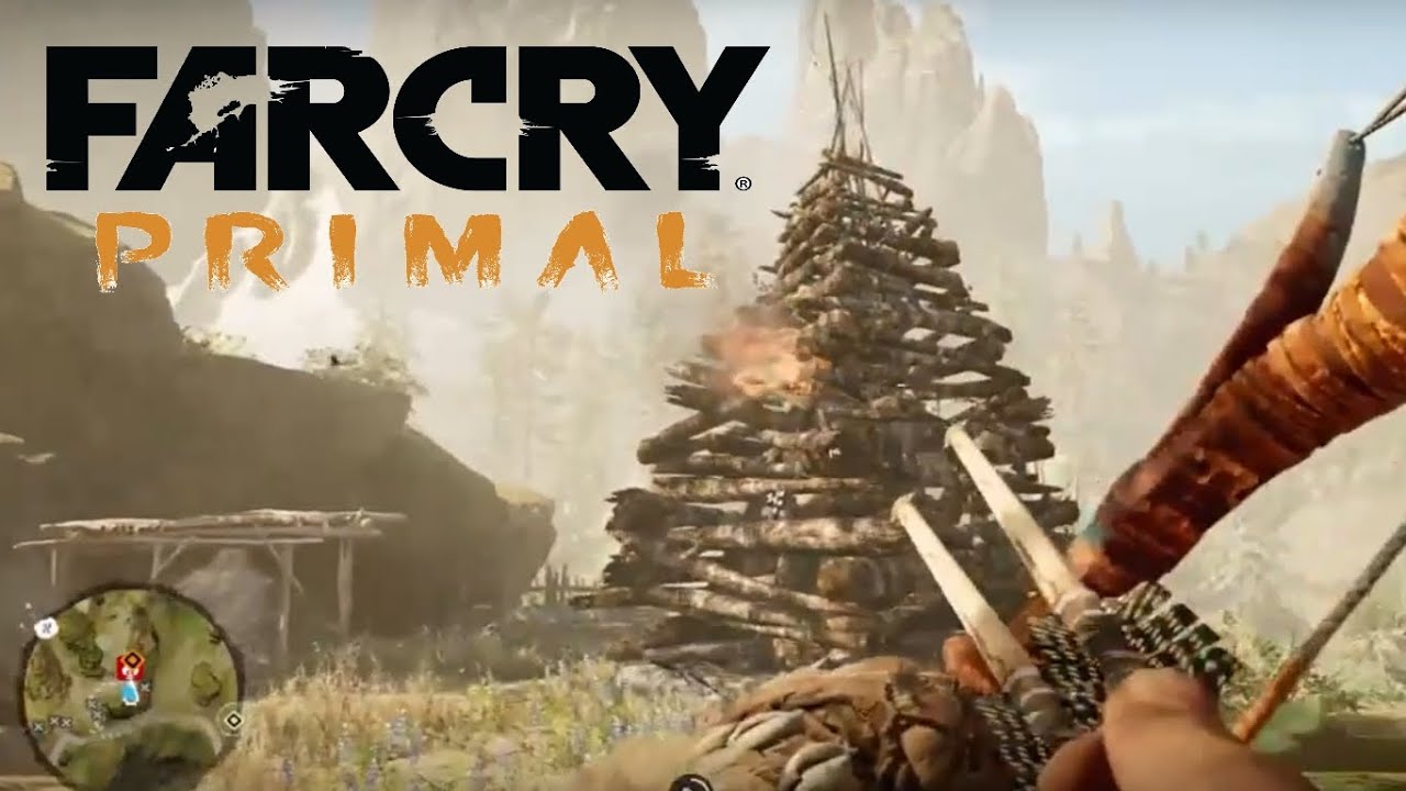 Far Cry Primal (High Cliff Bonfire) Eliminate The Izila HD