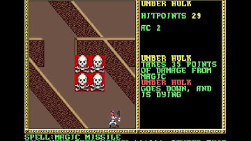 Dosbox Forgotten Realms Part 36: Pools of Darkness - THORNE - Fire Giant Hideout NO CHEATS