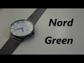 【NordGreen】北欧デザインのミニマルウォッチ～ノードグリーン～素晴らしい！