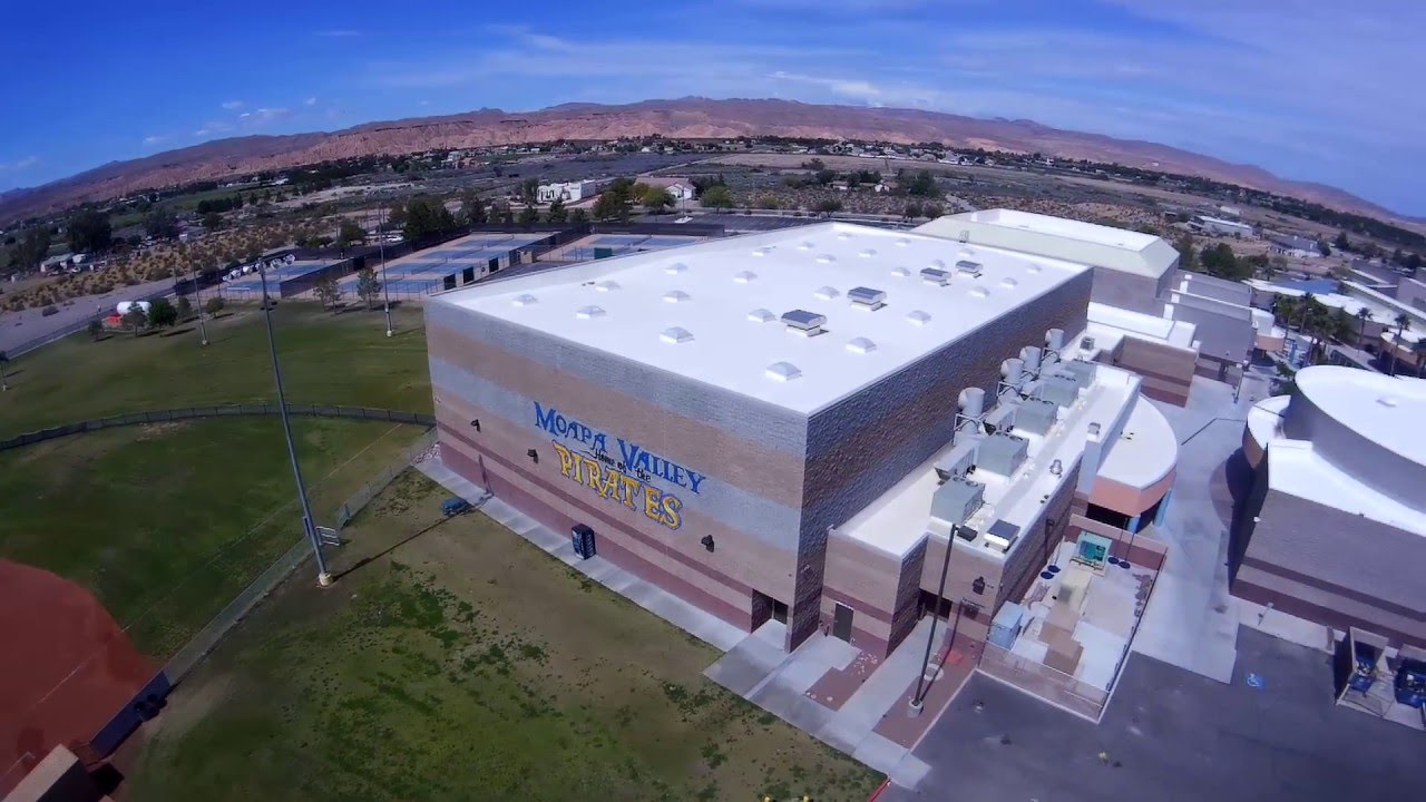 Moapa Valley High School. Drone View YouTube