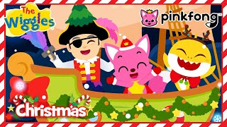 Christmas Presents with Baby Shark & The Wiggles 🎄 Gift Giving 🎁 @Pinkfong Holiday Song for Toddlers