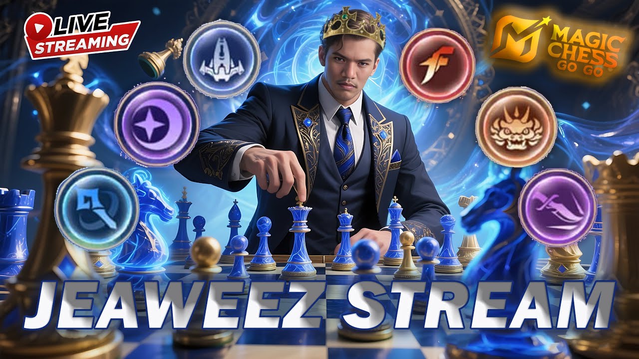 🔴LIVE : MAGIC CHESS GOGO - PANASIN AKUN YOUTUBE !!