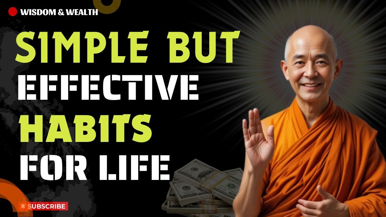 13 Small Habits That Will Change Your Life Forever | Buddhist Wisdom ...