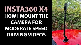 Insta360 X4 Car Top Driving Cam Setup by Tony Lee Glenn 104 views 4 weeks ago 3 minutes, 21 seconds