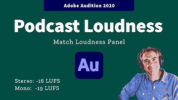How To Set Podcast Loudness Standards in Adobe Audition CC