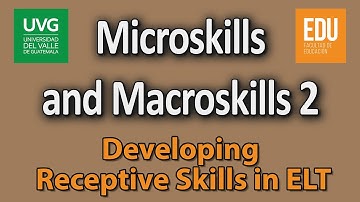 Microskills and Macroskills for Listening - Part 2