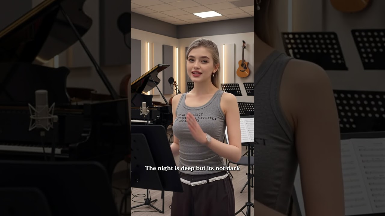 Female Singer Live Studio Session – Original Song “Where The Night Knows Me” (Live Performance)