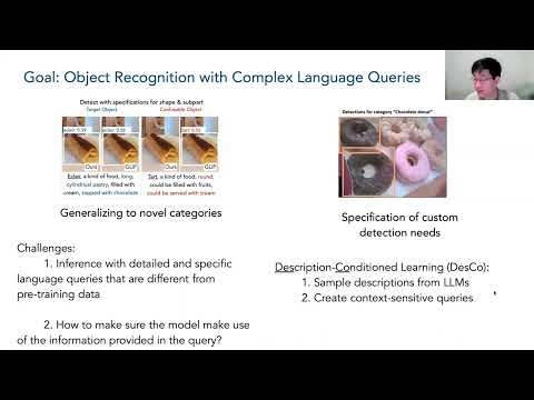 Learning Object Recognition