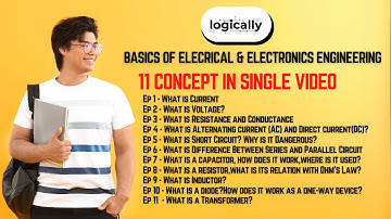 Live Nov 6 Day 2 Basic Electrical and electronics concepts | 11 concepts| Logically by Poonam