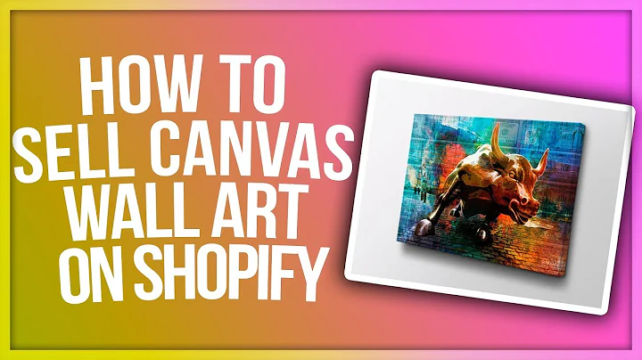 Sell $100K Canvas Wall Art on Shopify with Zero Inventory