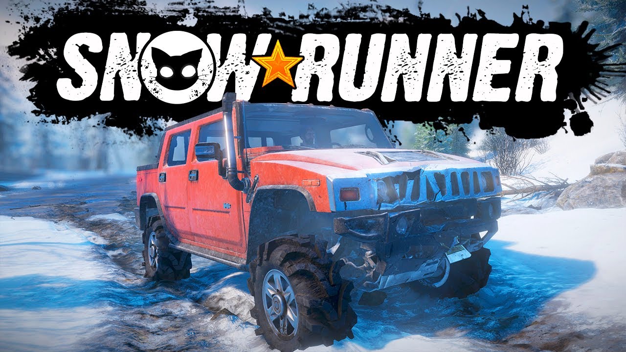 SnowRunner Mr. Cat. #17 Аляска, Горная река.