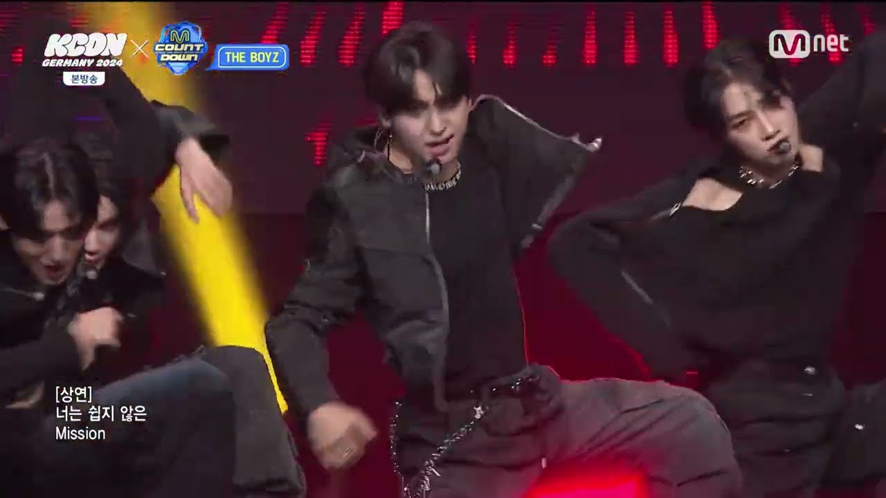 241031 더보이즈(THE BOYZ) - The Stealer @ Mnet KCON GERMANY 2024 X M COUNTDOWN