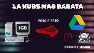 ¿1GB DE RAM 2026? Crea tu nube privada paso a paso | Debian + Samba