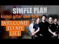 chord gitar simple plan welcome to my life