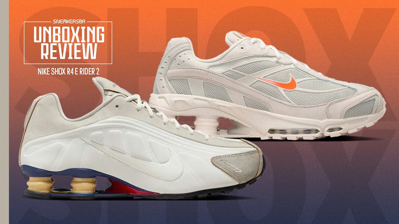 NIKE SHOX E AIR MAX JUNTAS NOVAMENTE | UNBOXING+REVIEW Nike Shox Ride 2